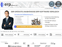 Tablet Screenshot of erp-software.org
